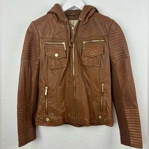 Authentic Michael Kors Leather Jacket
